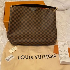 ✨ SOLD ✨ Louis Vuitton Graceful MM Damier Ebene